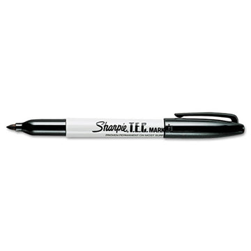 Sharpie® T.e.c. Permanent Marker, Fine Bullet Tip, Black freeshipping - TVN Wholesale